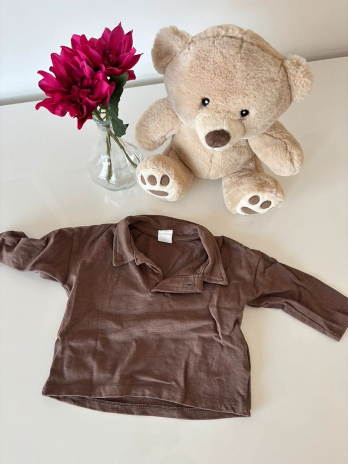 Polo marron H&M