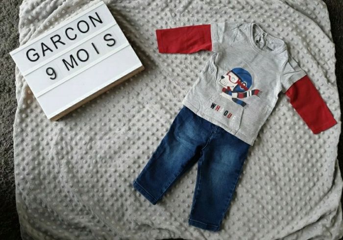 Ensemble bébé garçon 9 mois Orchestra