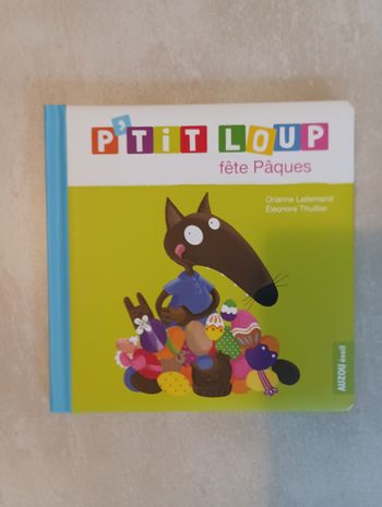 Livre p'tit loup fête Pâques
