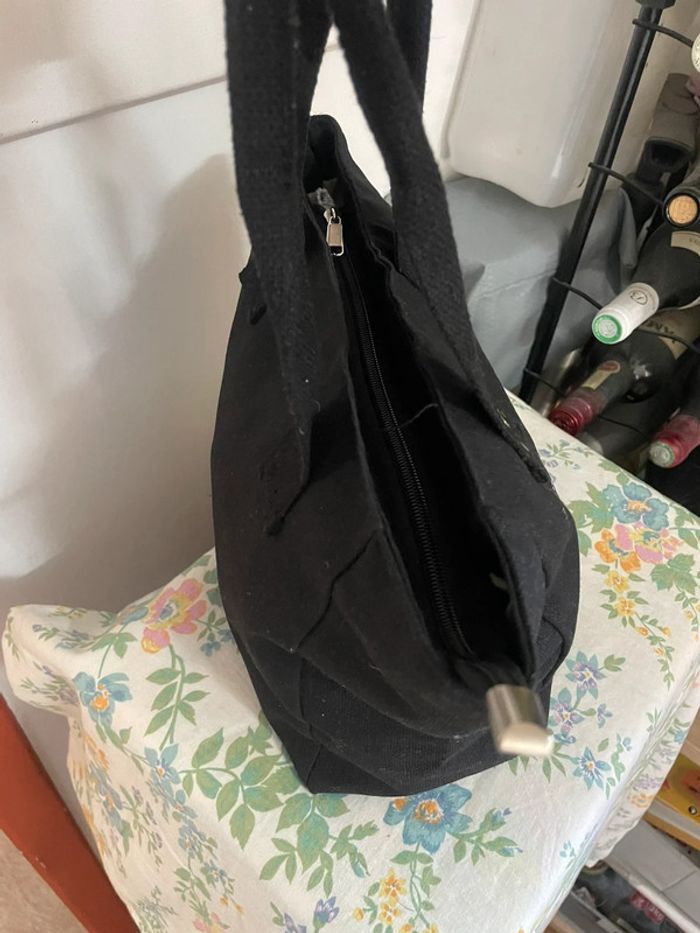 Sac fourre-tout élégant en toile pour femmes, grand sac à bandoulière de voyage. - photo numéro 8