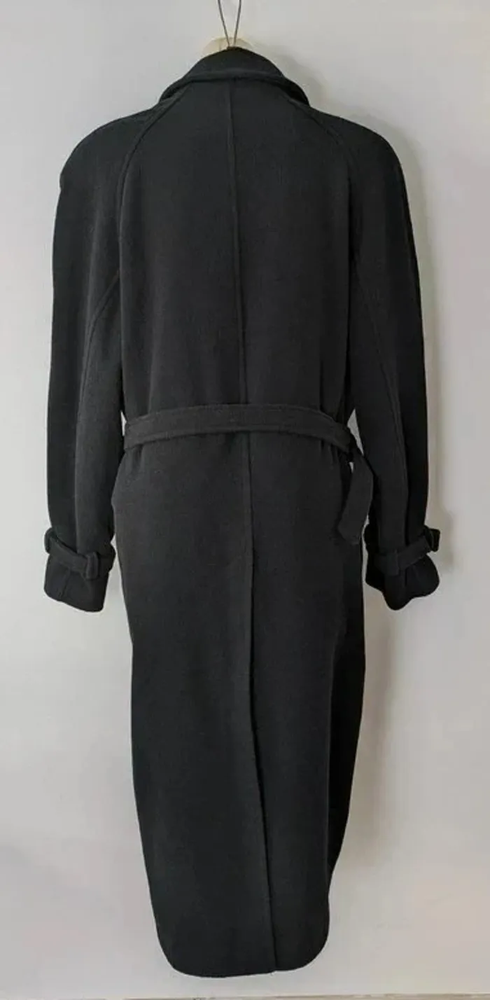 Manteau long en laine et cachemire - taille 46/48 - photo numéro 3