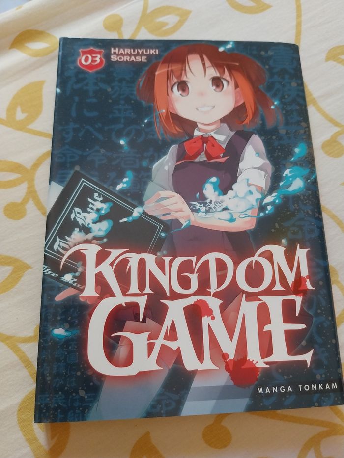 Manga Kingdom Game tome 3 - Haruyuki Sorase - Tonkam manga