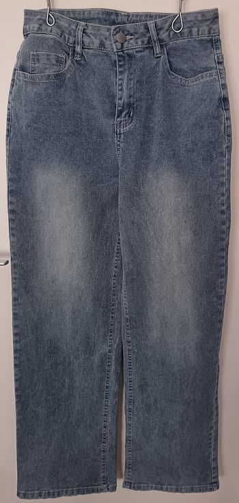 Jean large 👖mixte T 38 bleu ciel