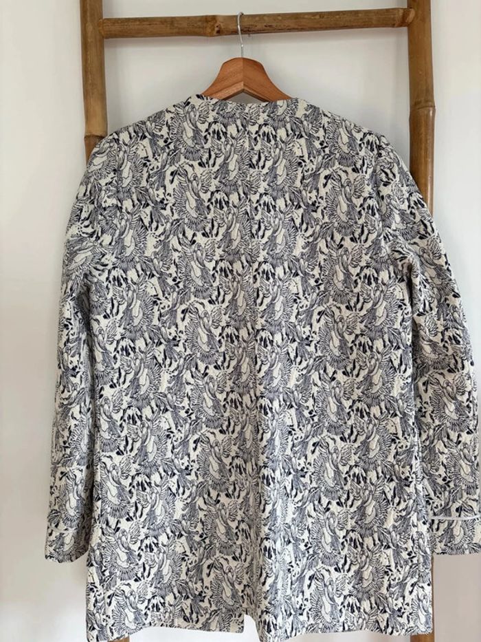 Veste motif perroquet naf naf taille 38 - photo numéro 7