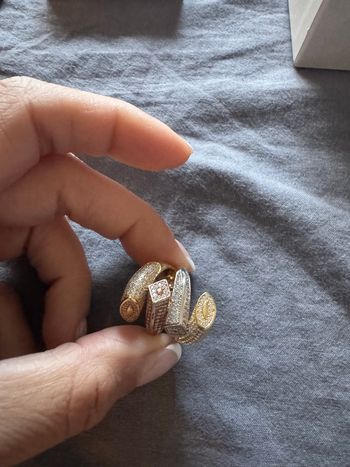 Bague  argent  taille 52