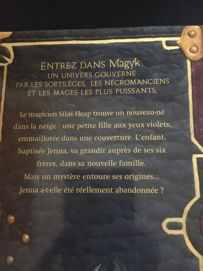 Livre Magyk livre un Broché - photo numéro 4