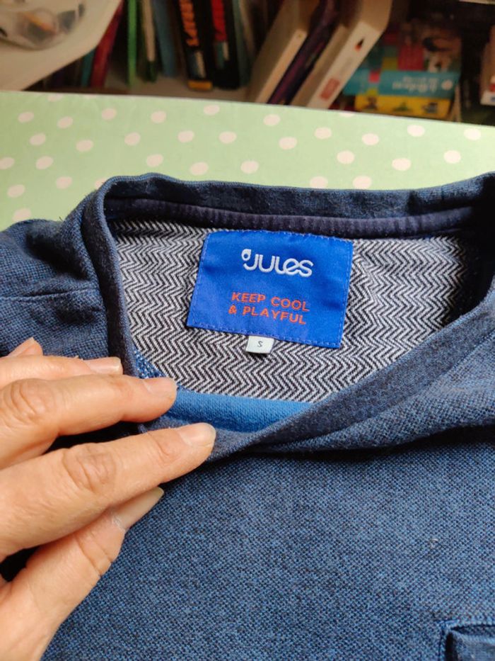 Sweat bleu - photo numéro 4