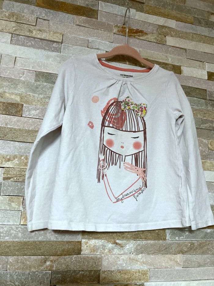 5ans tee shirt vertbaudet