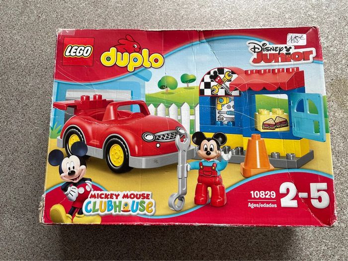 Boîte lego duplo 10828 L’atelier de Mickey