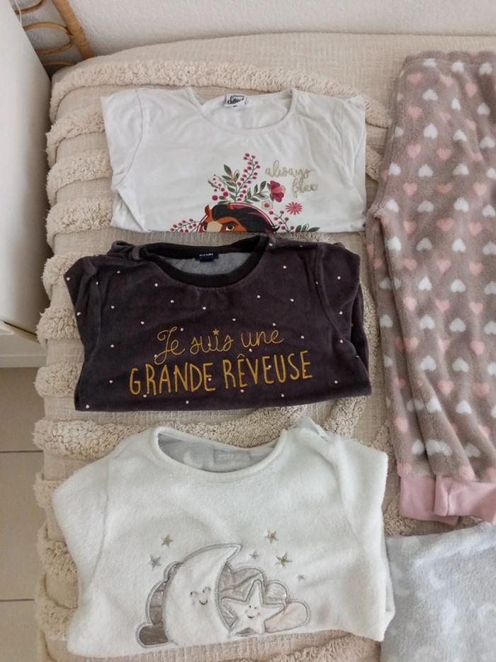 Lot pyjamas 2 pièces 6 ans - photo numéro 2