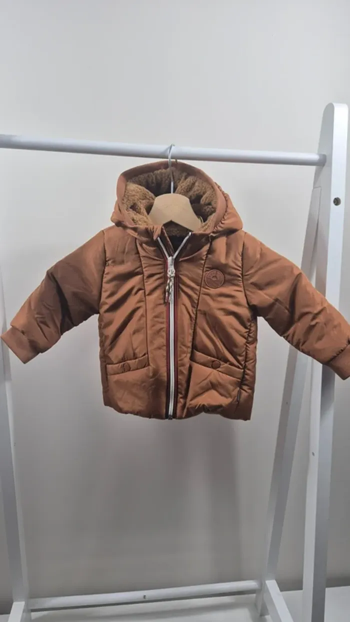 Veste Imperméable Noppies Bébé – Marron – Taille 80 (9-12 mois)-A20