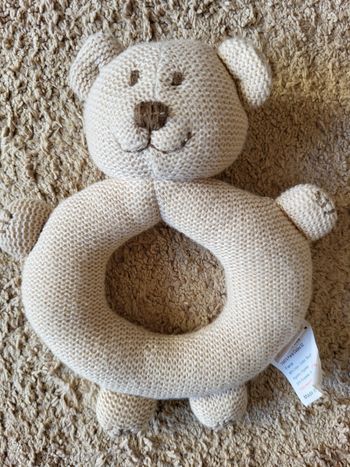 Doudou ourson beige Jacadi