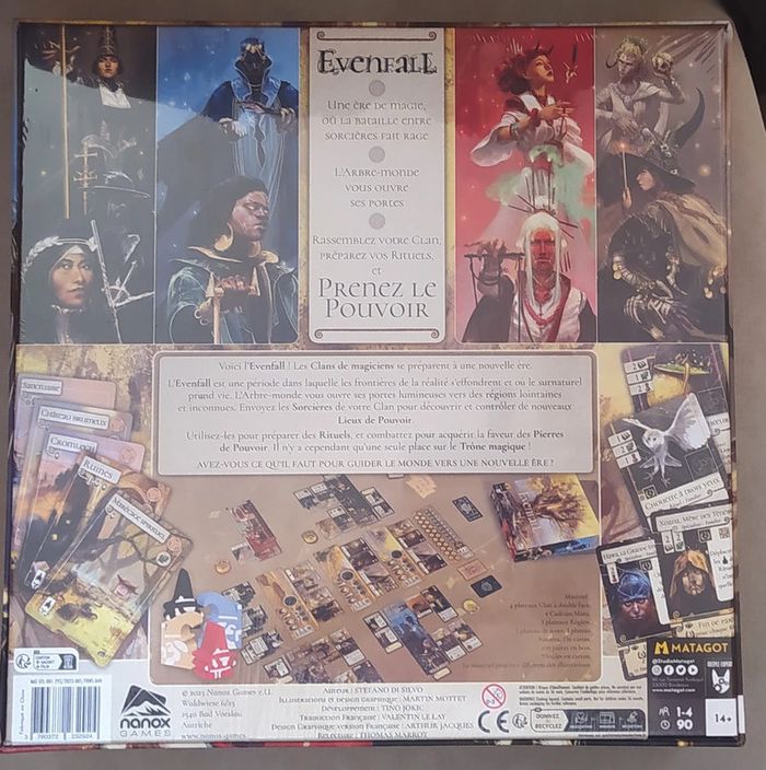 Evenfall - Jeu de société sous emballage, prix ferme - photo numéro 2