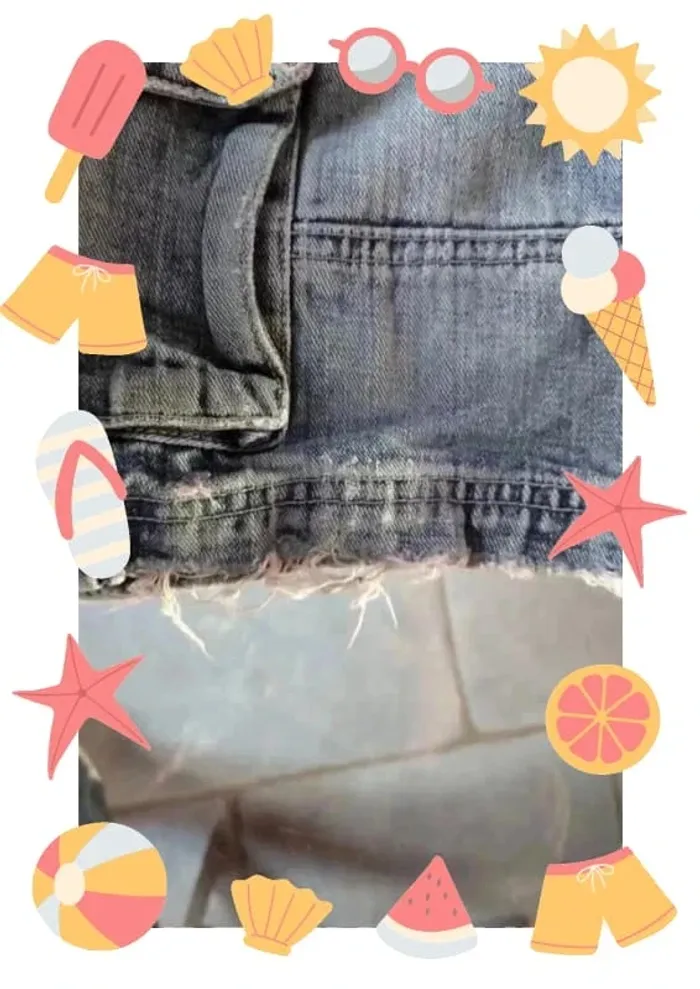 Short bermuda en jeans garçon 3 ans - photo numéro 8