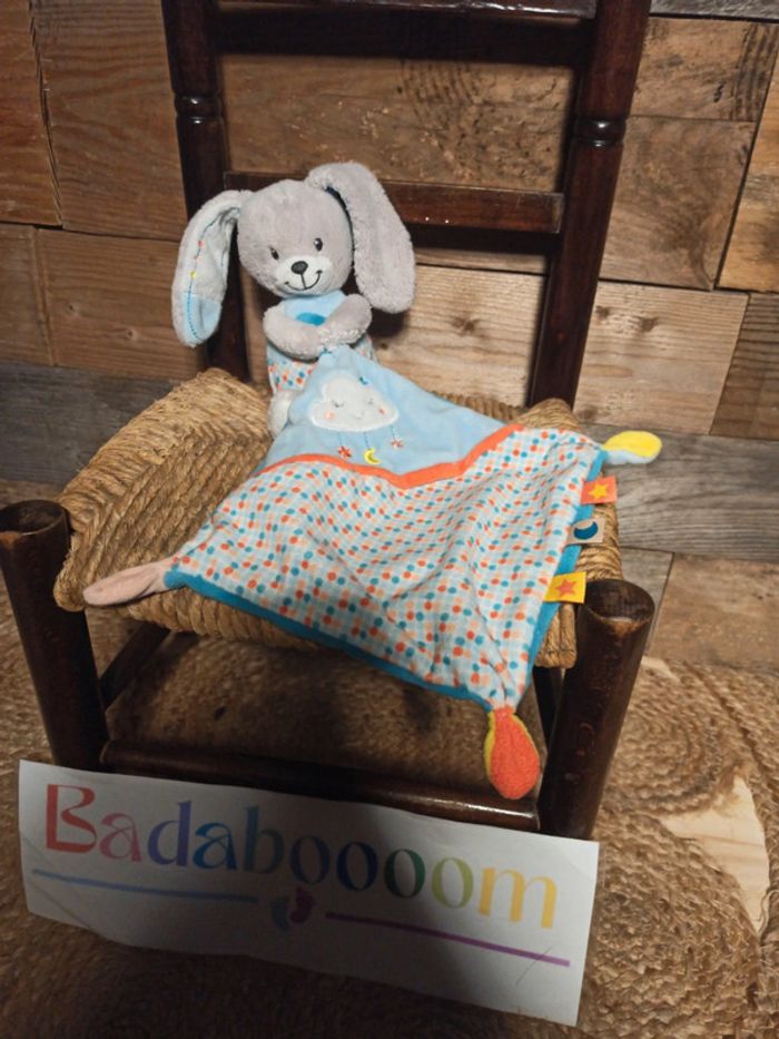 Doudou lapin nuage influx tbe - photo numéro 2
