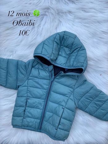 Manteau 🍀 12 mois