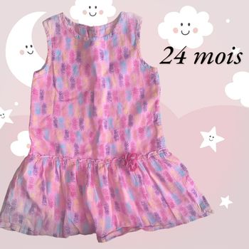 Robe légère rose