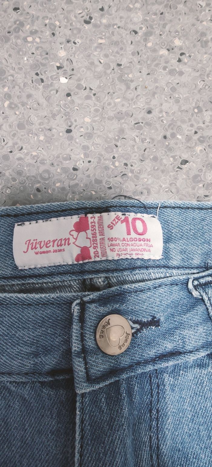 Pantalon jean fille en 10 ans - photo numéro 2