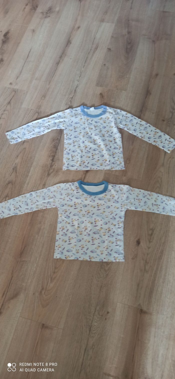 2 maillots de corps 5 ans