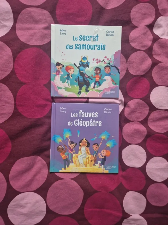 Lot de 2 livres le club des aventuriers de l'histoire