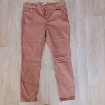 Jeans camel /marron clair 