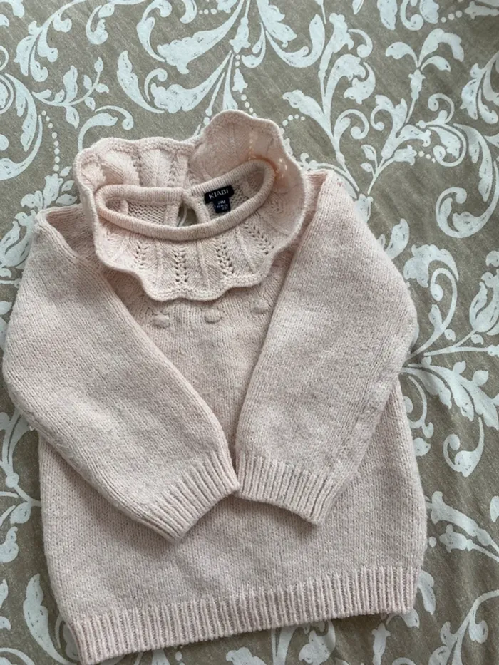 Pull 24 mois rose clair - photo numéro 2