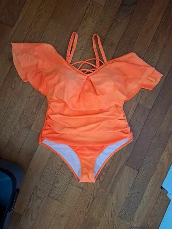Maillot de bain orange