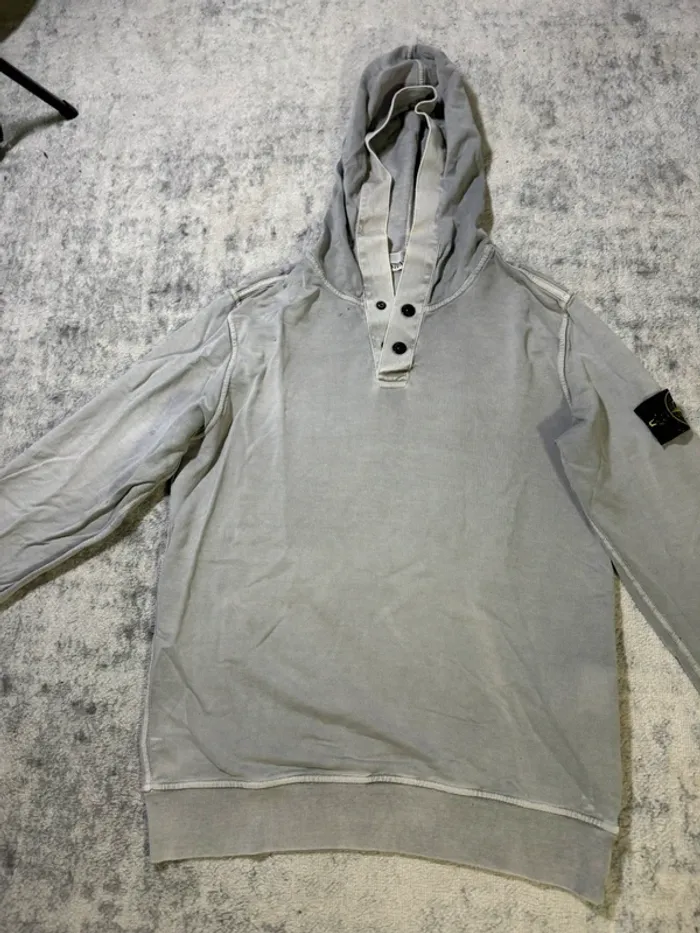 Sweat stone island Gris - photo numéro 6