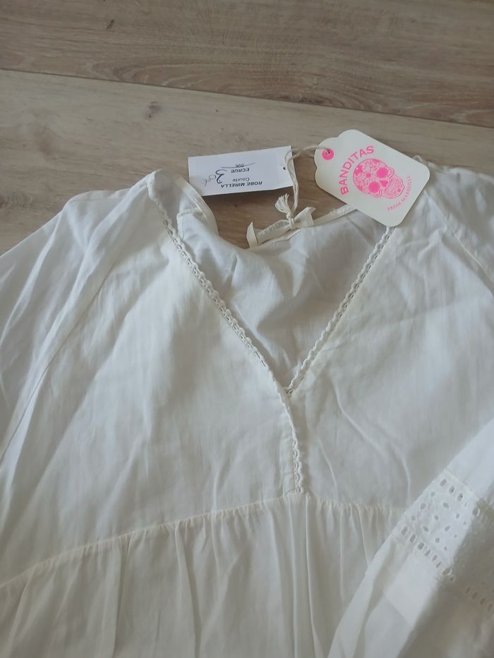 Robe  été  broderie anglaise - photo numéro 3