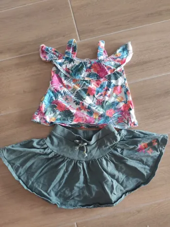 Ensemble jupe tee shirt