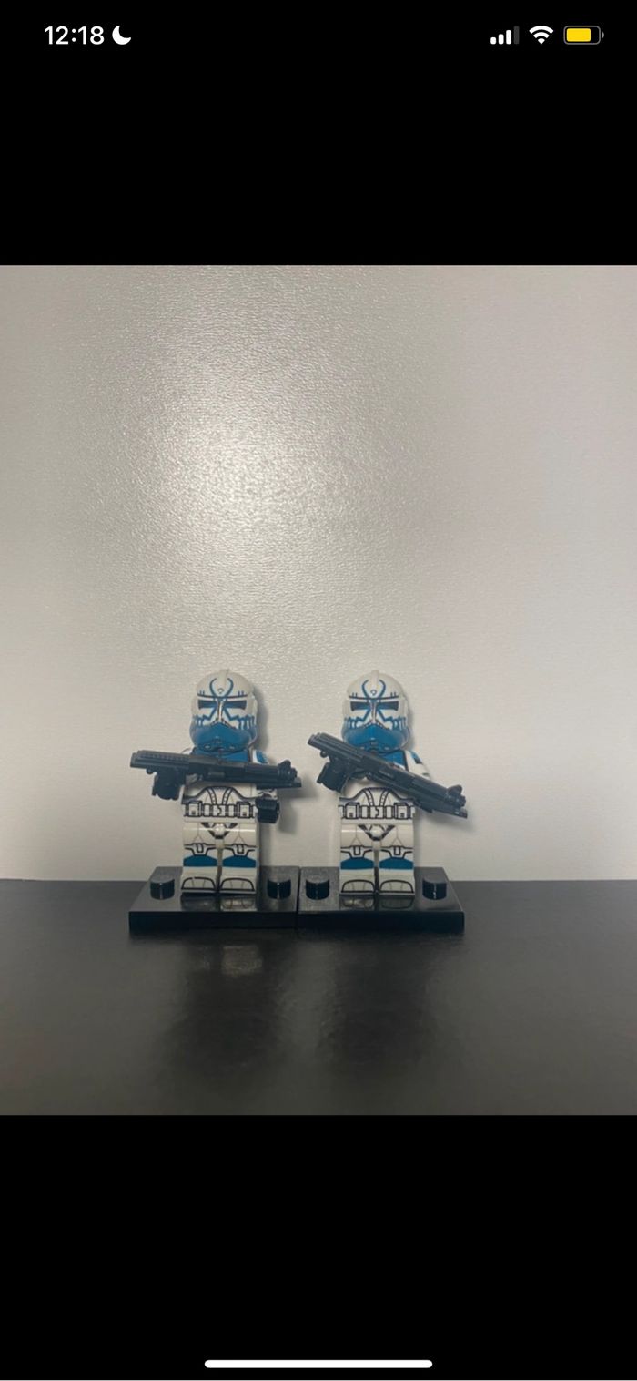 Lego star Wars clone mini figurine - photo numéro 2