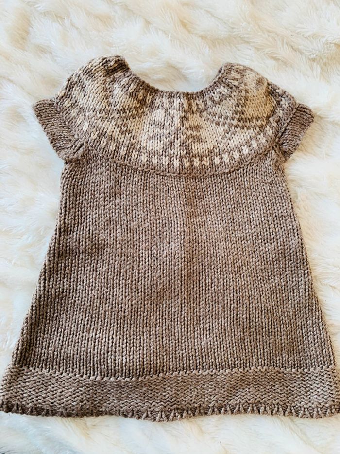 Lot de 2 robes et gilet 6 mois - photo numéro 6