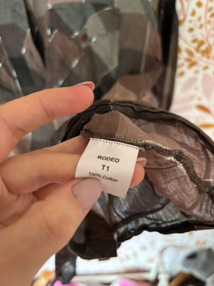 Chemise Bel air à carreaux - photo numéro 3