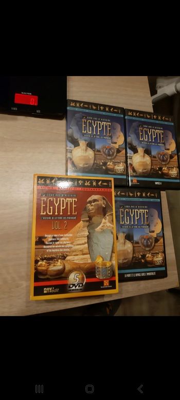 8 DVD sur l'Égypte