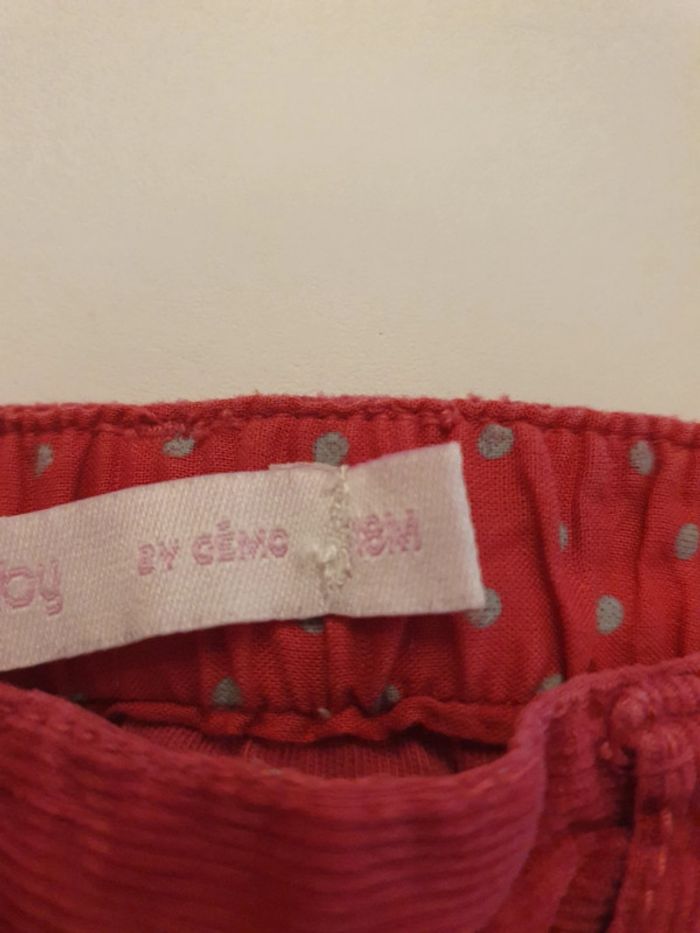 Pantalon Gemo velours côtelé taille 18 mois - photo numéro 5