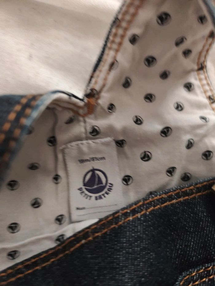 Robe salopette petit bateau 18 mois - photo numéro 3