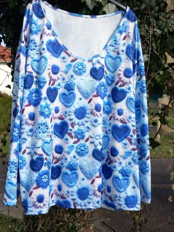 Chemisier shein 1xl neuf sans étiquette couleur bleue