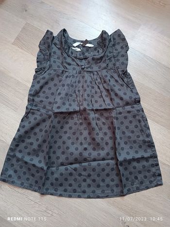 Robe manches courtes