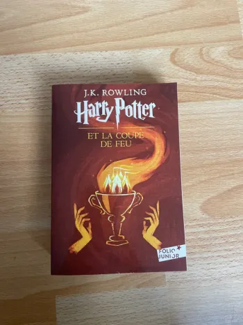 Livre Harry Potter et la coupe de feu