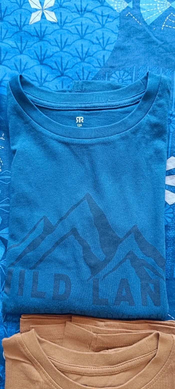 Lot de 4 tee-shirts manches longues 12 ans - photo numéro 4
