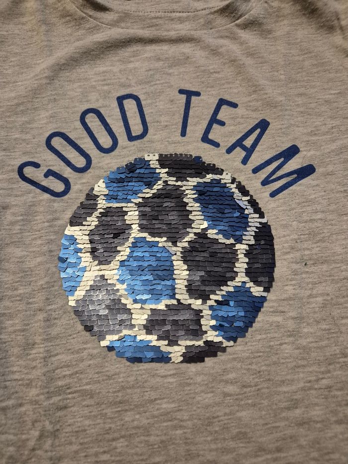 T-shirt sequins ballon MC garçon - 4 ans - photo numéro 3