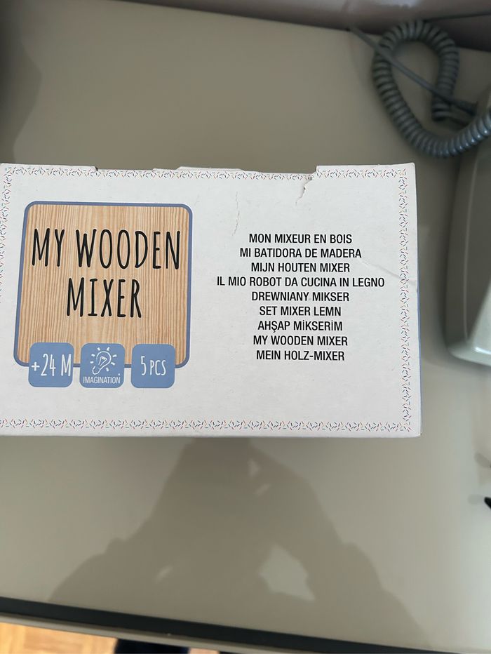 Mon mixeur en bois de chez wooden - photo numéro 3