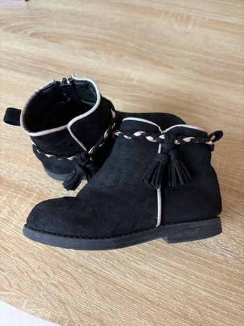 Bottine fille noir taille 26 