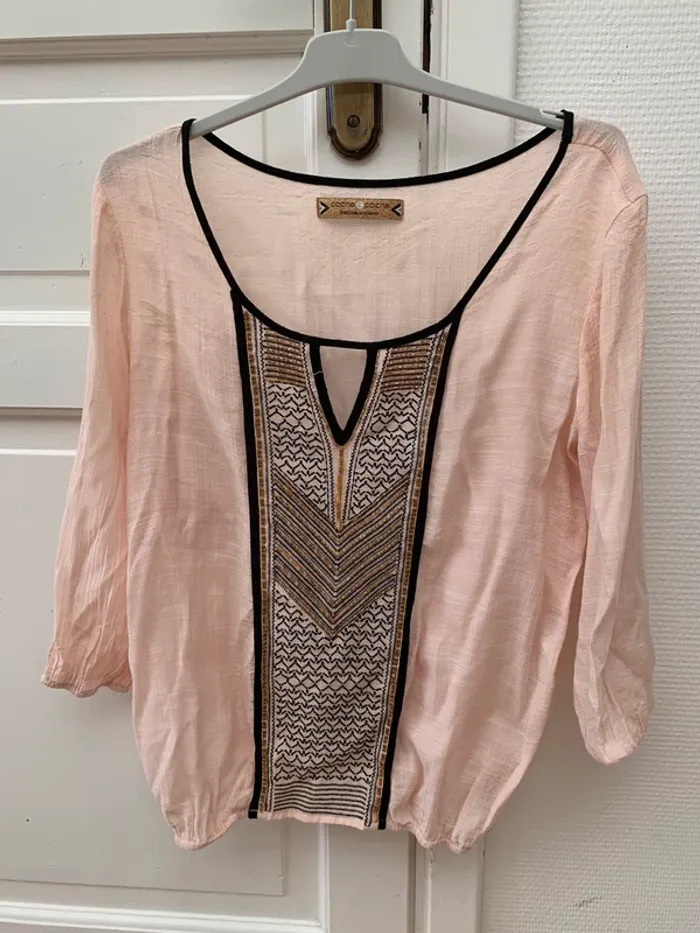 Blouse rose clair taille 36 - photo numéro 2