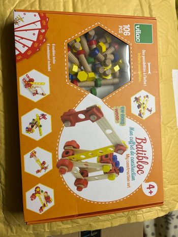 Coffret de construction Vilac neuf en bois