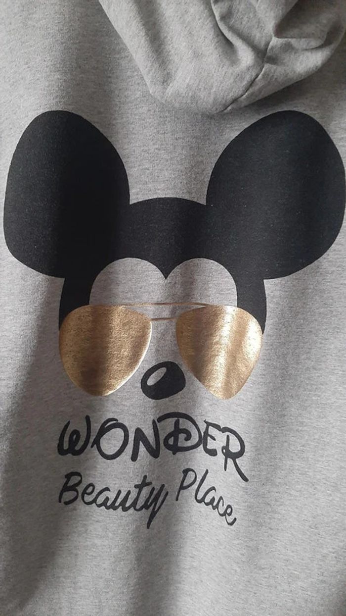 veste longue à capuche Mickey Disney - photo numéro 2