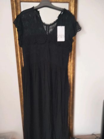 Robe longue Zara taille s