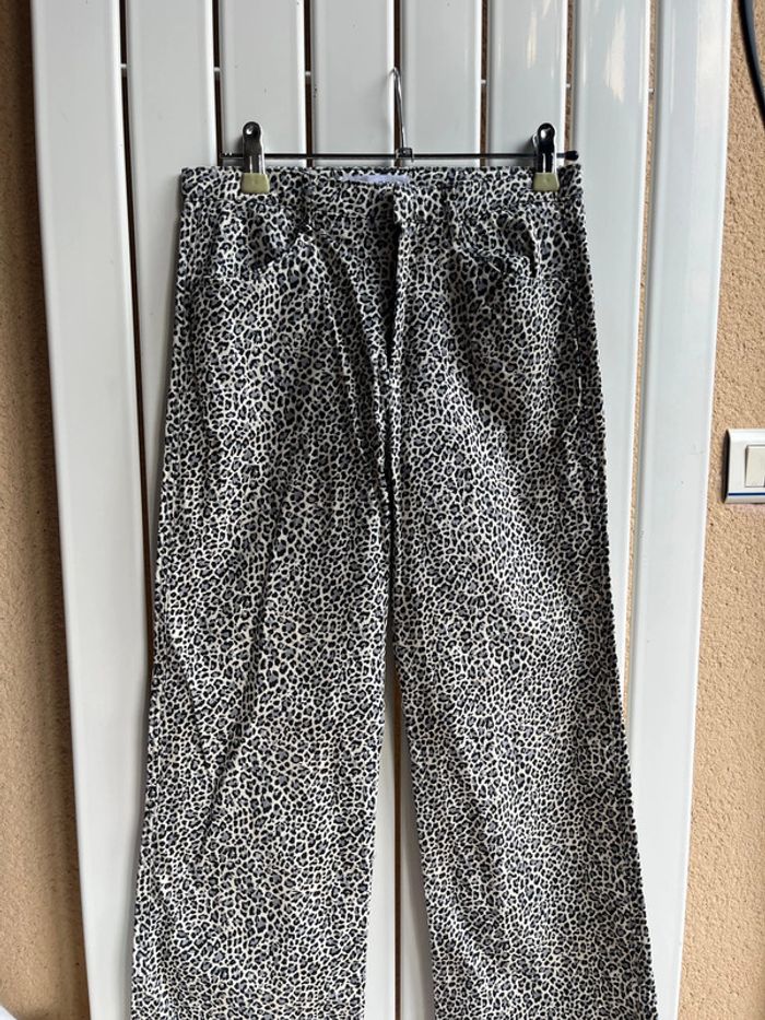 Pantalon léopard Zara