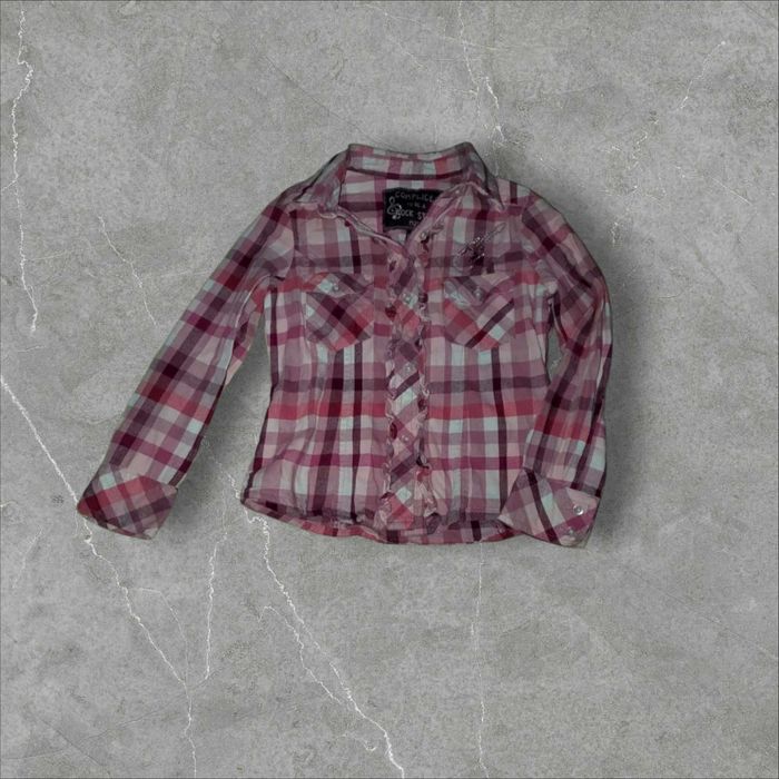 chemise a carreaux fille 4 ans - photo numéro 8