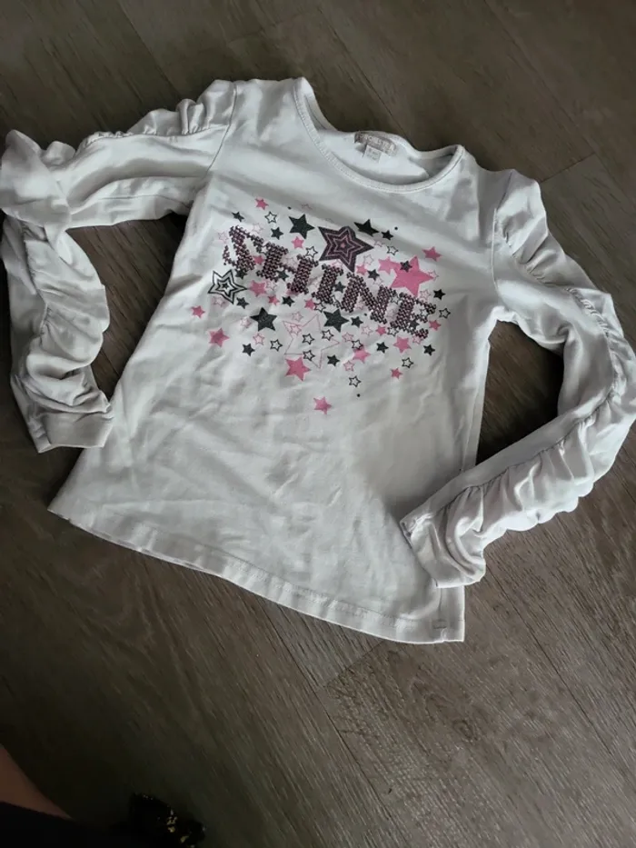 Pull fin manche longue 8 ans